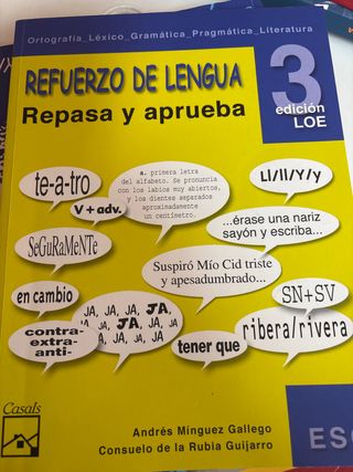 Refuerzo y recuperación. Lengua 3