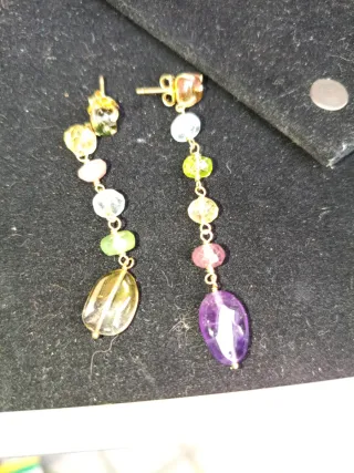 Pendientes Tous Oro Multicolor