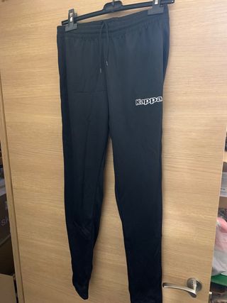 Pantalón de chándal Kappa negro