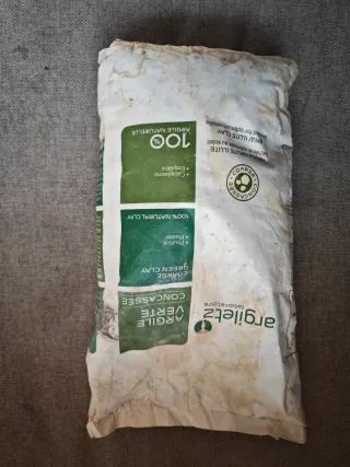 Arcilla verde gruesa 3 kg