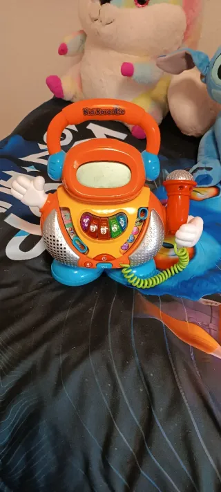 KidiKaraoke Naranja con Micrófono