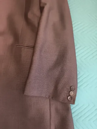 Traje chaqueta chico marrón