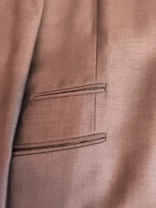 Traje chaqueta chico marrón