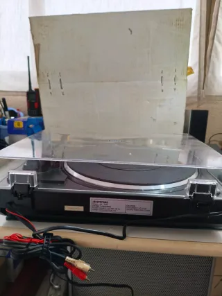 Tocadiscos JB SYSTEMS Profesional Negro