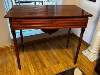 Mesa antigua sierra Huelva restaurada