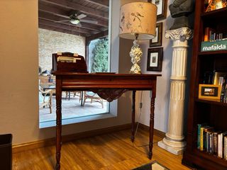 Mesa antigua sierra Huelva restaurada