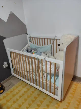 Cuna Ros buen estado + colchón