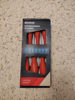 Set Destornilladores Parkside Sin Uso