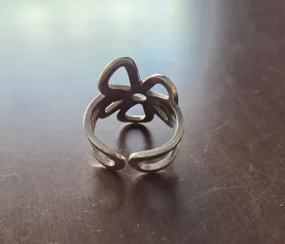 Anillo TOUS Flor Plata Ley 925 + Caja