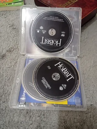 El Hobbit y El Señor de los Anillos DVD