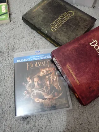 El Hobbit y El Señor de los Anillos DVD