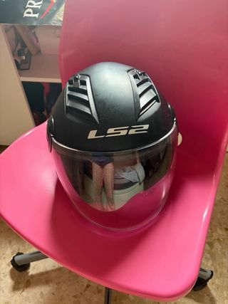 Casco Moto LS2 Talla M Negro