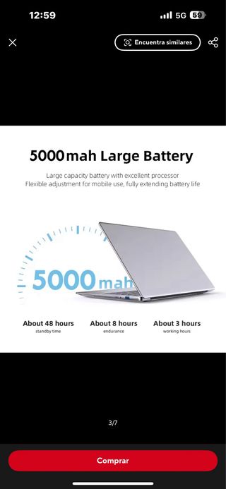 Portátil 14.1 FHD para piezas