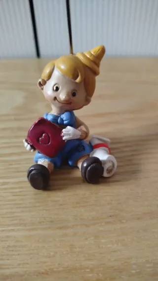 Portafoto Pinocchio con cuore