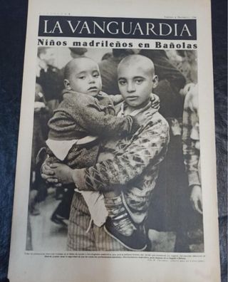 La vanguardia. Barcelona. 4 de diciembre de 1936