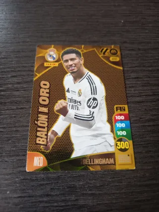 Carta Adrenalyn 23-24 Bellingham Balón de Oro