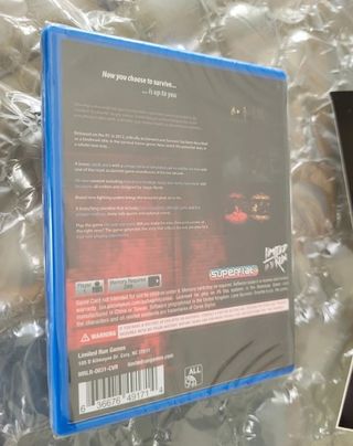 Lone Survivor PSVita Vita NTSC USA Limited Run
