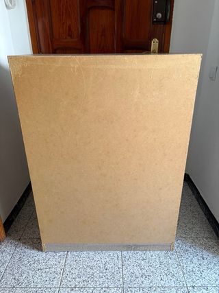 Cajonera de madera y metal