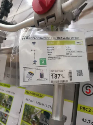 Desbrozadora Gasolina 43cc