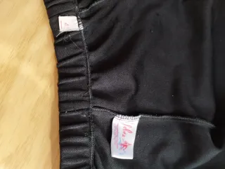 Falda flamenca niña negra