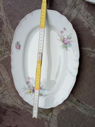 Vassoio Ginori floreale