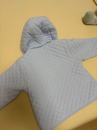 Chaqueta Miranda azul acolchada 12m
