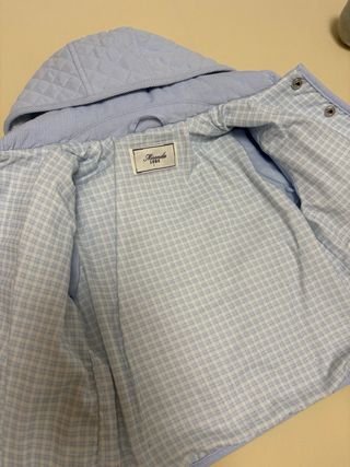 Chaqueta Miranda azul acolchada 12m