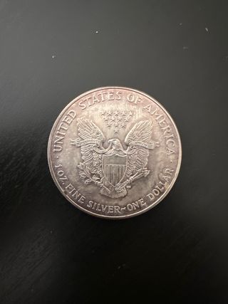 Onza de Plata American Eagle 2002