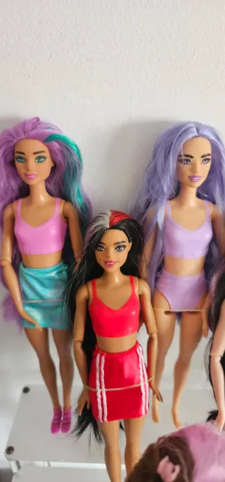 6 Muñecas Barbie Cutie Reveal