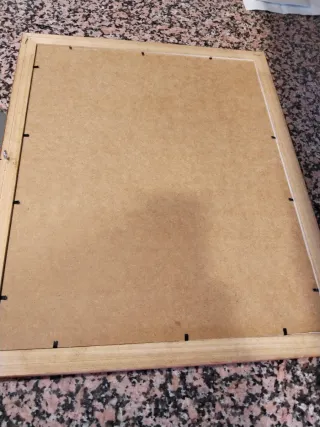 Cuadro de pájaros y flores