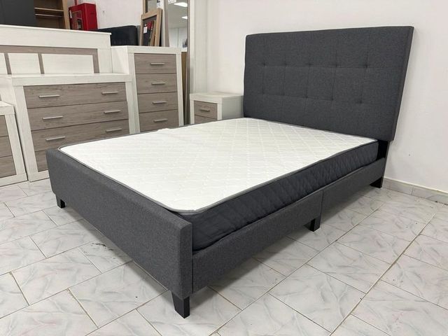 Cama Completa + Colchin Nuevo 135x190 Oferta