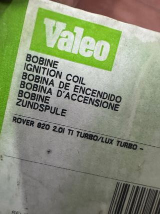 Bobina encendido Rover 820 Turbo