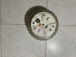 Aplique de cristal transparente