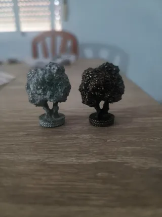 Piezas de ajedrez antiguas