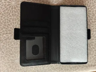 Custodia libro nera per Xiaomi 9T-9T pro