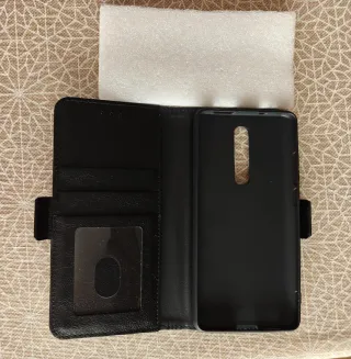 Custodia libro nera per Xiaomi 9T-9T pro