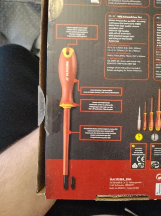 Set Destornilladores Parkside VDE 8 piezas