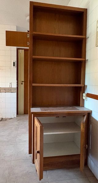 Mueble de cocina de madera