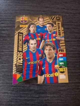 Carta Adrenalyn Míticos Invencibles Sextete