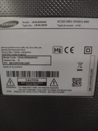 TV Samsung 40 con Chromecast Google