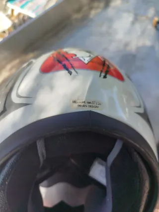 Casco de moto integral