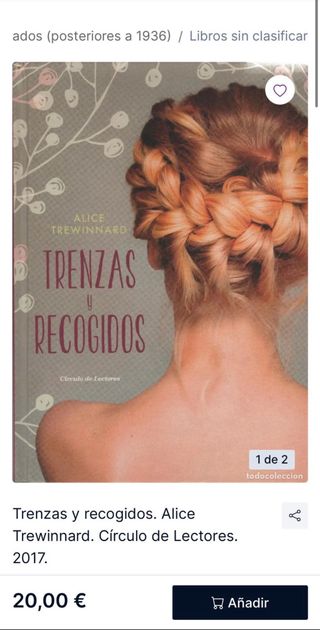 Libro de Trenzas y Recogidos(60% descuento)