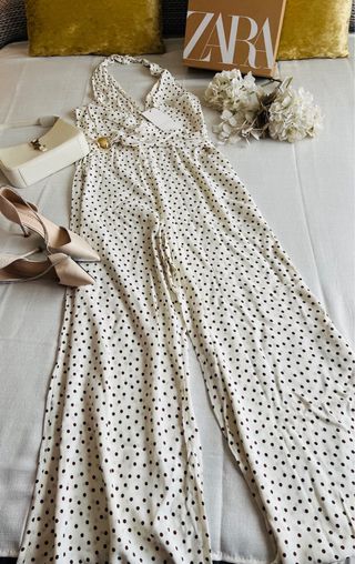 Mono halter lunares Zara