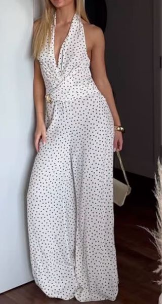 Mono halter lunares Zara