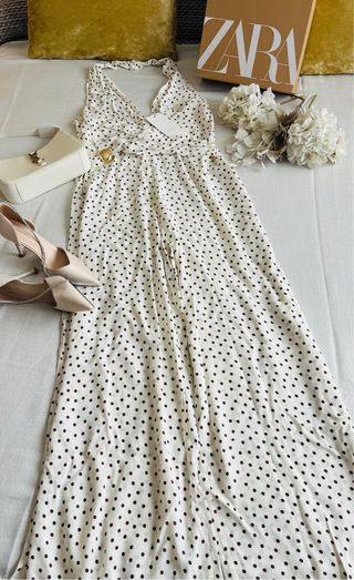 Mono halter lunares Zara