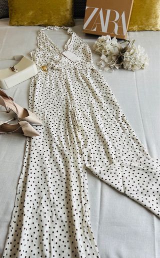 Mono halter lunares Zara