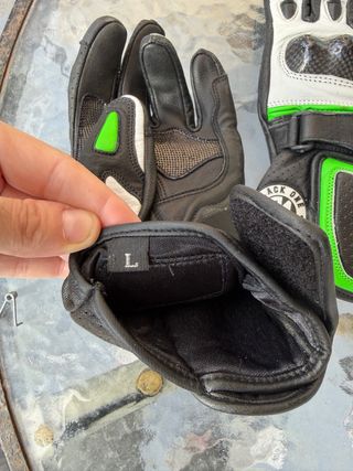 Guantes de moto Black One