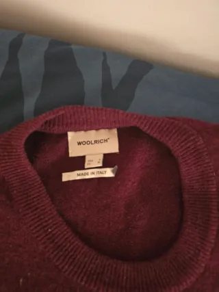 Maglione Woolrich Bordeaux Taglia M