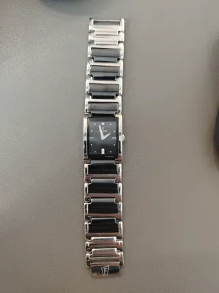 Orologio Festina Rettangolare Argento e Nero