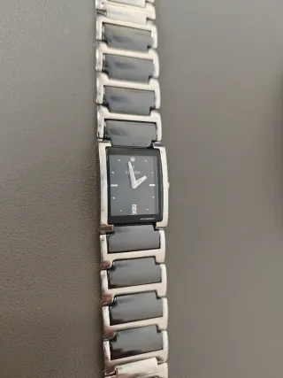 Orologio Festina Rettangolare Argento e Nero